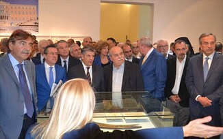 Ν. Βούτσης στα εγκαίνια έκθεσης στην Πάτρα: «Αγκωνάρι της δημοκρατίας η ελευθεροτυπία»
