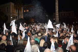 Μεγαλειώδης συγκέντρωση Νίκου Νικολόπουλου