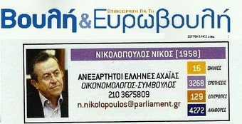 ΒΟΥΛΗ & ΕΥΡΩΒΟΥΛΗ