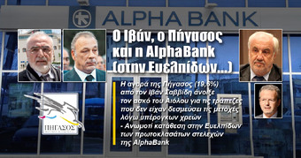 Ο Ιβάν, ο Πήγασος και η Alpha Bank (στην Ευελπίδων…)